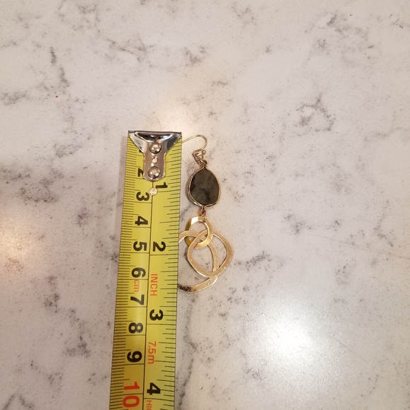 💎GOLD STATMENT EARRINGS - Picture 2 of 4